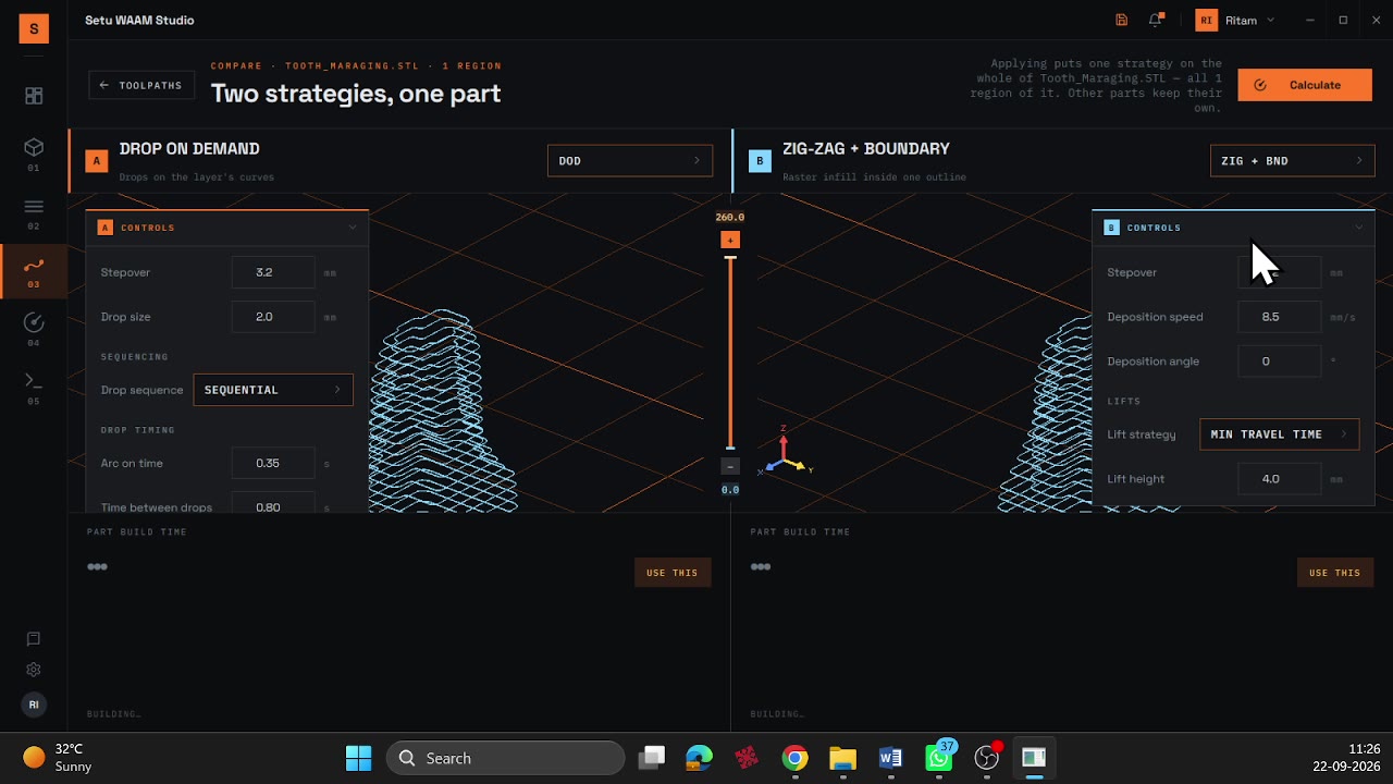 SETU robot simulation interface